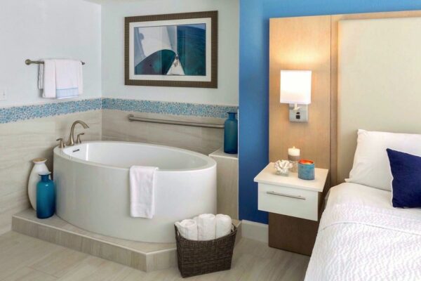 hotel hospitality ff&e interior design guest bedroom bathroom furniture fixtures