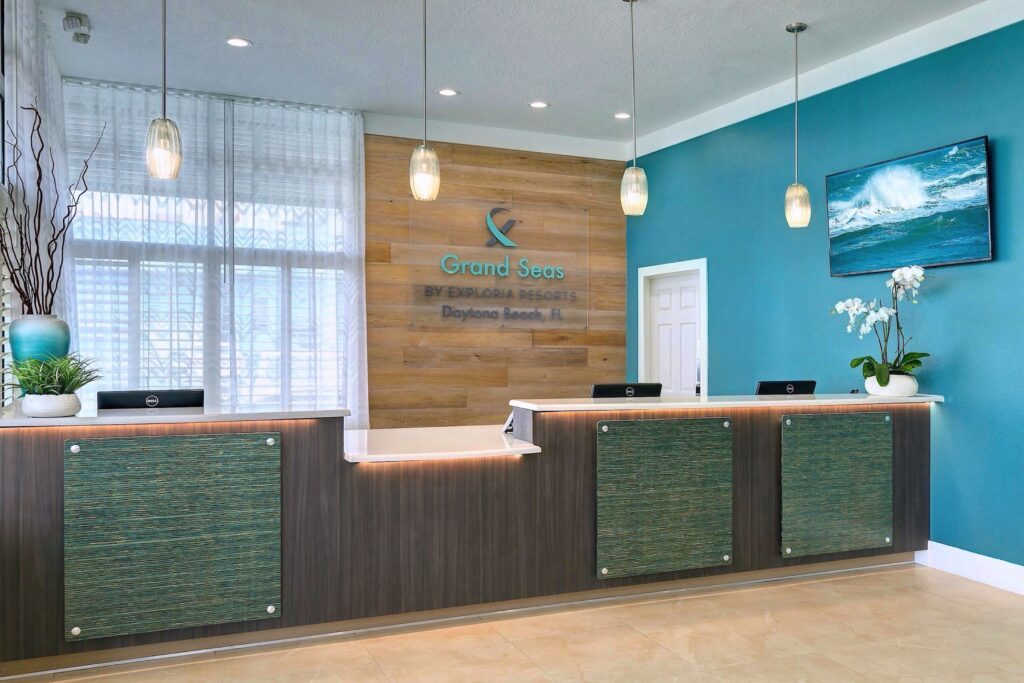 grand seas resort by exploria resorts lobby renovation & interior design