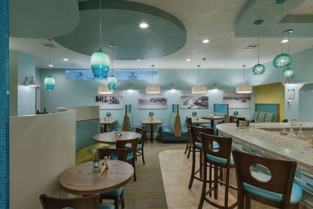 grand seas beach cafe restaurant interior design